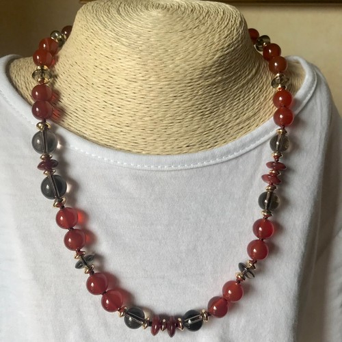 Collana con pietre - , naturali