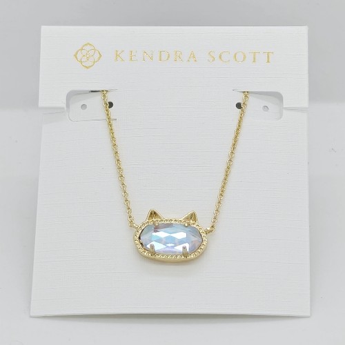 Collana con ciondolo oro gatto