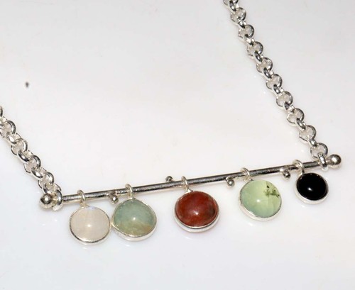 Collana prehnite esclusiva - collana,
