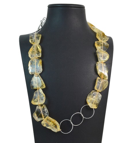 Collana quarzo citrino - collana,