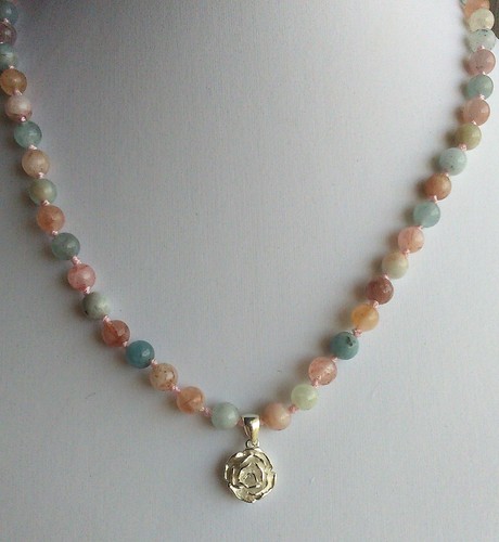 Collana girocollo quarzi