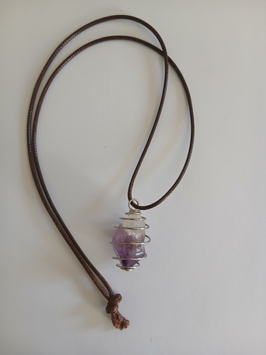 Collana con ametista - collana,