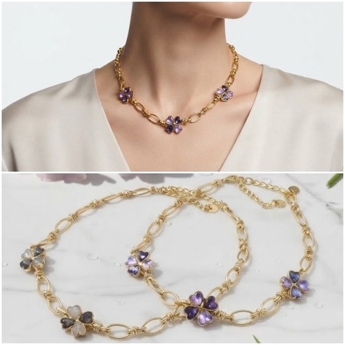 Collana donna acciaio - collana,