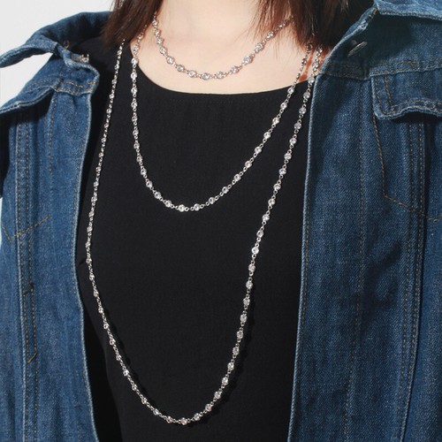 Collana girocollo maglia