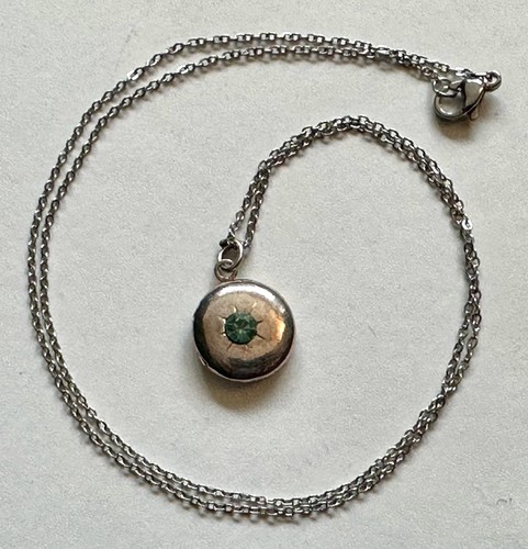 Locket tondo tono argento - locket,