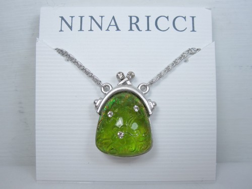 Ciondolo nina ricci rodiato - ciondolo,