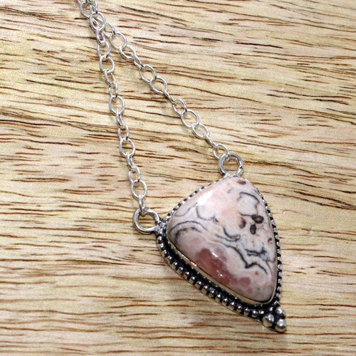 Collana rodocrosite enorme - collana,