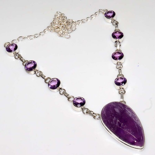 Collana ametista naturale