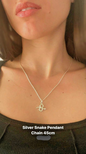 Collana argento con - in,