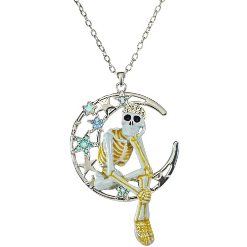 Collana scheletro cavaliere