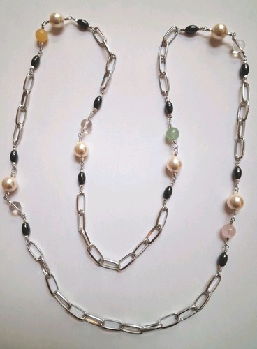 Collana alluminio con - alluminio,