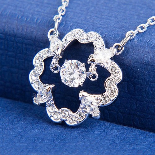 Swarovski collana fiore - swarovski,
