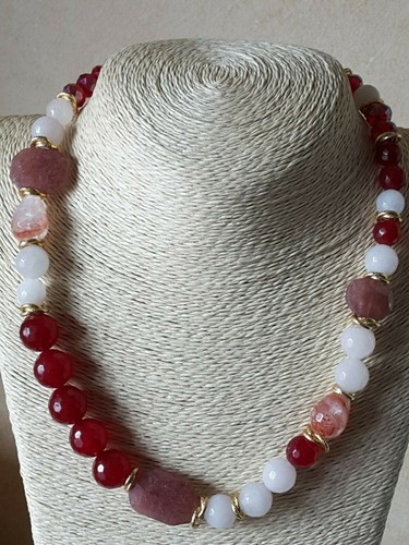 Collana donna pietre dure