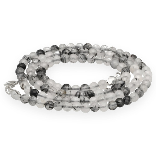 Collana sfere quarzo - collana, in