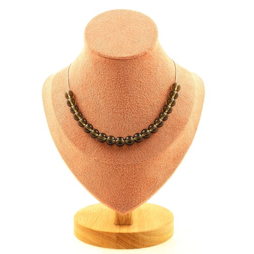 Collana perle quarzo - 20,