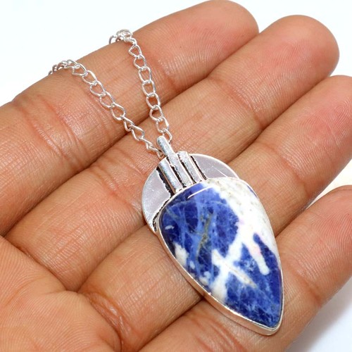 Collana sodalite enorme - collana,
