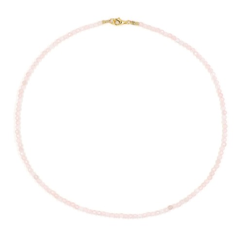 Collana quarzo rosa - collana,
