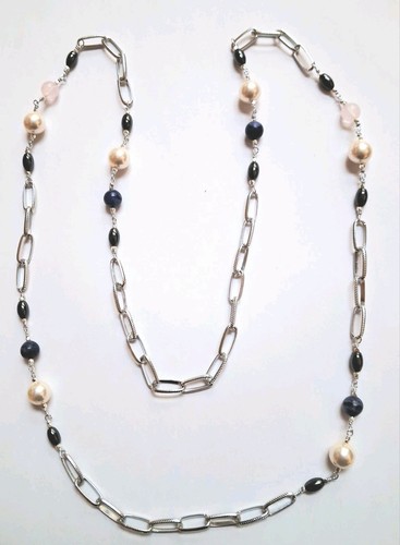 Collana alluminio con - collana,