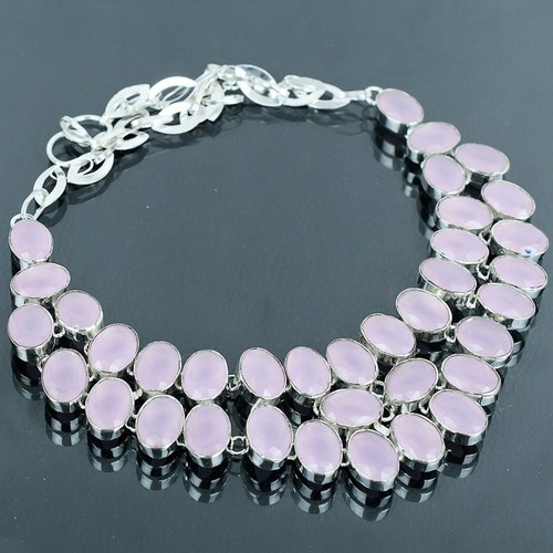 Collana con pietre - preziose, in