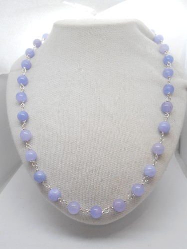 Collana quarzo naturale e - in,
