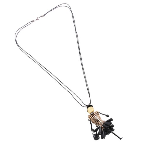Collana lega cristallo - lega,