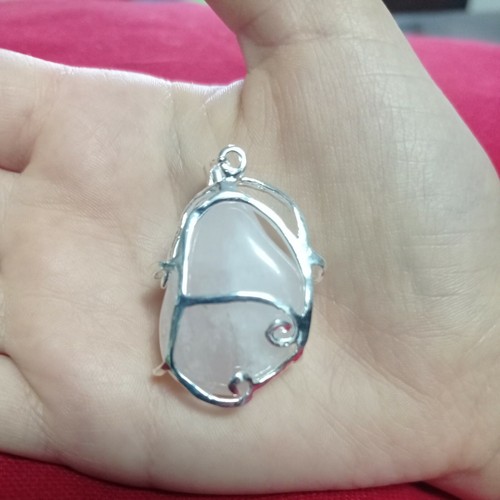 Collana acciaio con ciondolo