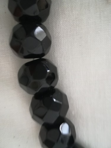 Collana quarzo nero - quarzo,