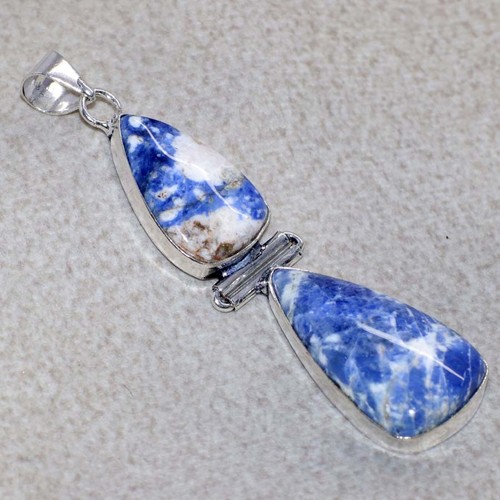 Ciondolo sodalite lungo - ciondolo,